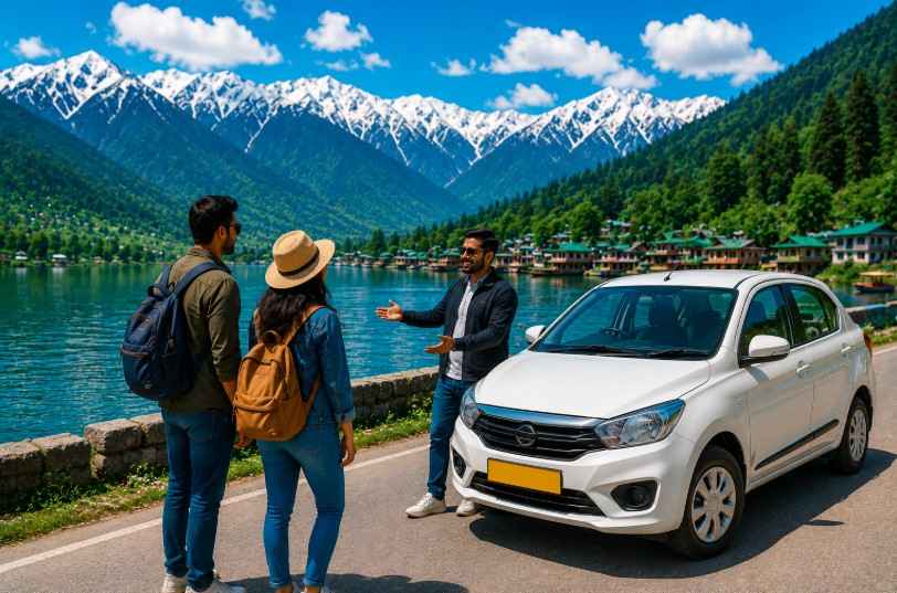 Budget car rental in kashmir with driver